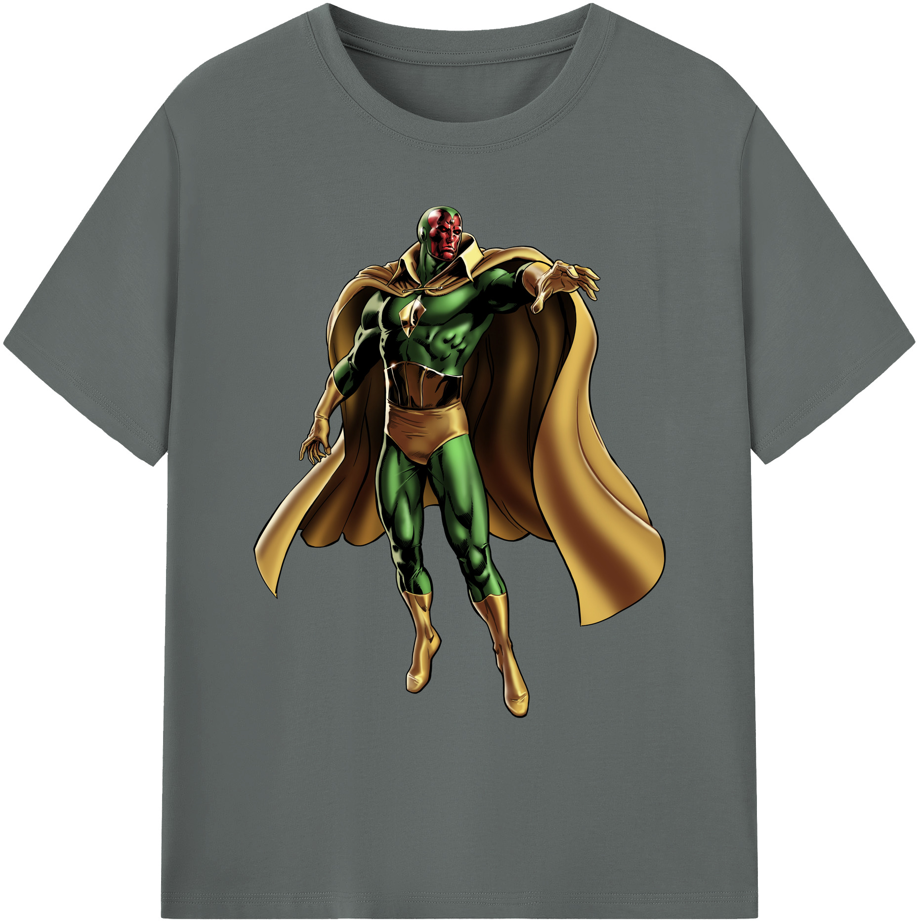 （画像用） アベンジャーズ The Avengers 綿100％ メンズ半袖Tシャツ｜肌触りやわらか＆通気性